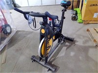 Yellow Exercise Bike