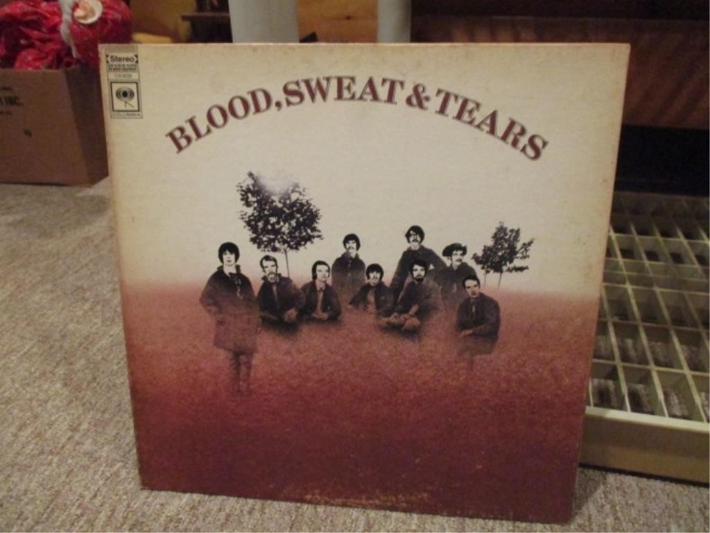 Blood sweat & Tears record album .