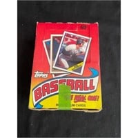 1988 Topps Baseball Full Wax Box