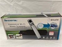 Handheld wi-fi wand scanner with feeder dock new