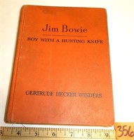 1953 First Ed. Jim Bowie Boy With a Hunting Knife