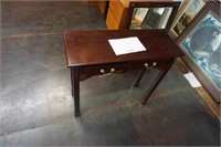 Bombay Co. hall table with 2-drawers & matching