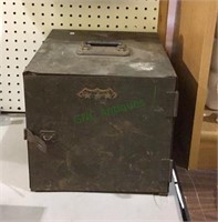 Vintage - possibly military metal cabinet with