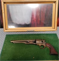 11 - HALF-PISTOL IN DISPLAY FRAME (W50)