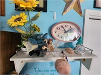 Wall Shelf With Mirror, Star,Blessing +++