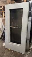 2 White Wooden Doors 38x80 NO GLASS