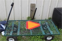 METAL GARDEN CART