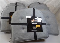 5x Gorilla Grip Memory Foam Chair Cushions