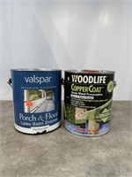 Valspar Porch and Floor Latex Satin Enamel and