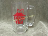 Vintage Souvenir Advertising Pizza Hut Glass Mug