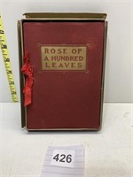 A ROSE OF A HUNDRED LEAVES, BOX KEPT, CO 1891
