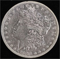 1886-O MORGAN DOLLAR XF