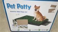 Pet Potty Deluxe Training Pad With Removable  Tray