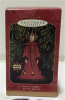 NIB Hallmark Star Wars EP 1 Queen Amidala Ornament