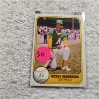 1981 Fleer Rickey Henderson