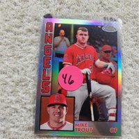 2019 Topp Chrome 84 Insert Mike Trout