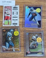 BARRY SANDERS & PATRICK MAHOMES II TRADING CARDS