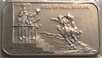 Paul Revere 1-Oz Silver Bar