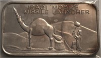 Missile Launcher 1-Oz Silver Bar