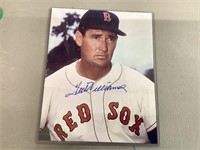 Signed Ted Williams certificate of authenticity
