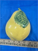 Vintage Yellow Pear Shaped Wall Hanging