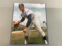 Signed Sandy Koufax  certificate of authenticity