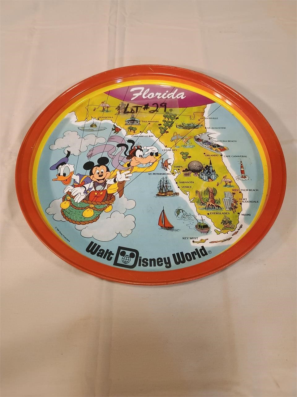 Walt Disney World Tin Tray