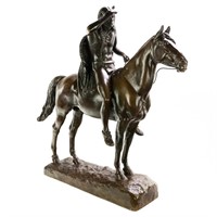 C.E. Dallin "The Scout" Bronze Statue