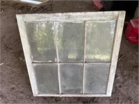 Vintage Six Pane Window