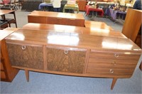 MID CENTURY LAMINATE SIDEBOARD, 72 1/2"