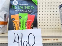18 packs 0.75 oz Pistachios