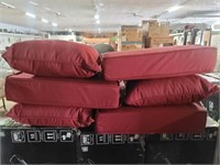 Sunbrella - Red Patio Cushions
