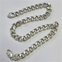 $540 Silver 49.1G 18"  Necklace