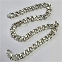 $540 Silver 49.1G 18"  Necklace