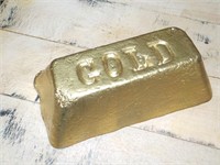 gold painted bar 5"