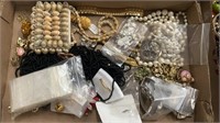 Lot of Costume Jewelry and Pearls