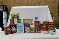 LARGE LOT OF ADVERTISING TINS