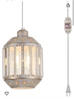 YLONG-ZS Hanging Lamps Swag Lights Plug in Pendant