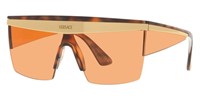 Versace Men's Gold Tone New Sunglasses