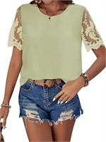 BBcoch Summer Tops for Women Short Sleeve Shirts