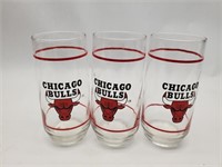 Chicago Bulls Glasses (3) Local Only