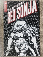 Invincible Red Sonja #8 (2022) SWIPE MILLER FOC ED