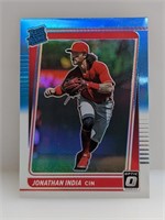 2021 Rated Rookie (Blue Foil) Jonathan India #101