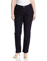 Riders by Lee Indigo Women's 22W Classic Fit Jean,