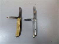 2 Pocket Knives Colonial Prov. & Stainless Steel