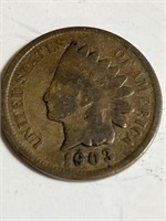 1903 Indian Head 1 Cent Coin