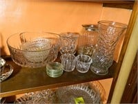 Clear Glass Pieces & Bowls