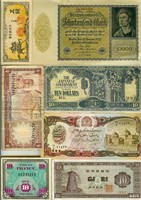 Mixed Dates 7 Mixed World Notes Some UNC