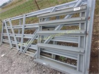 (3) Various Sizes of Aluminum Gates
