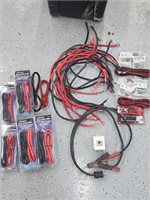 Power Inverter Cable Lot & Portable System Checker